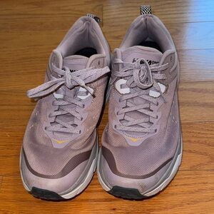 Hoka Purple Athletic Shoes with Cushioned Sole